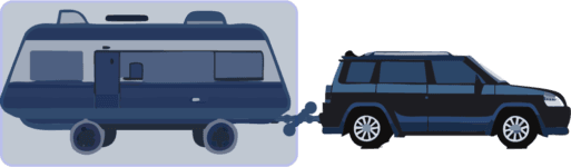 Cartoon Depicting Gross Trailer Mass (The Weight of the Trailer)